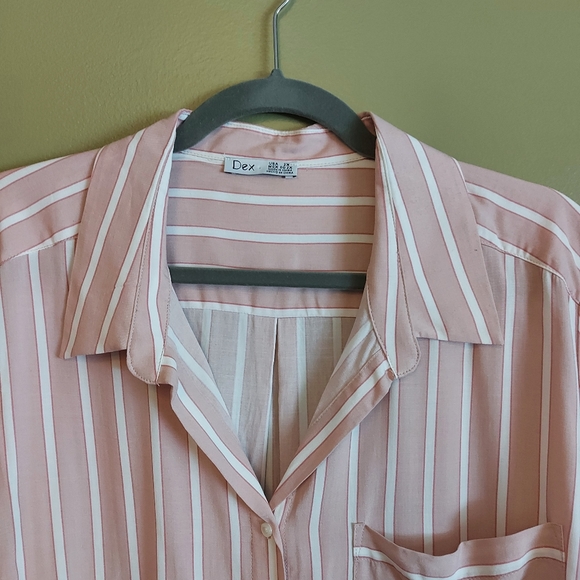 Dex Striped Button Down - Picture 2 of 3